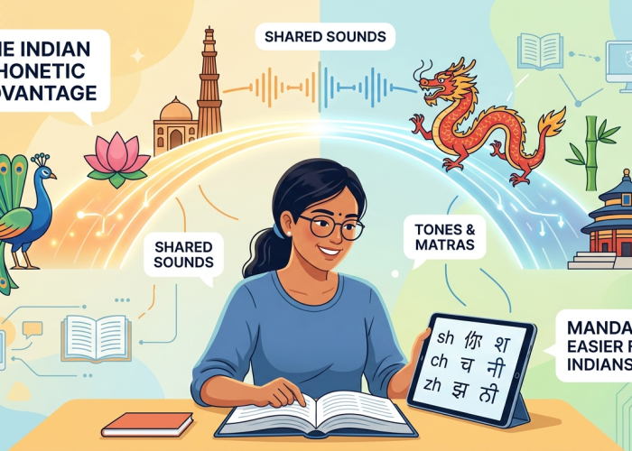 Why is Mandarin Easier for Indians to Learn Than Westerners